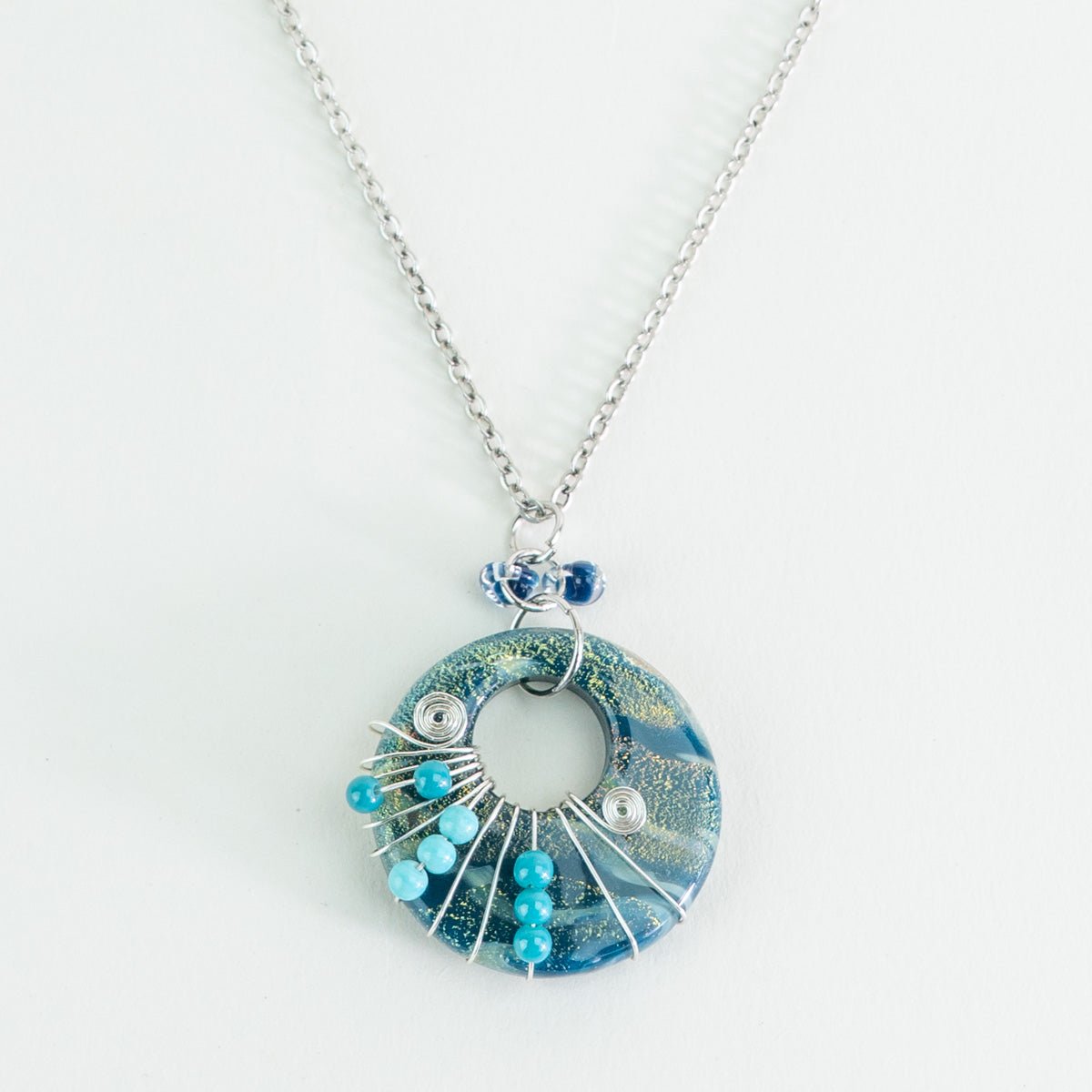 Halo Swirl Necklaces - Unicorne Beads
