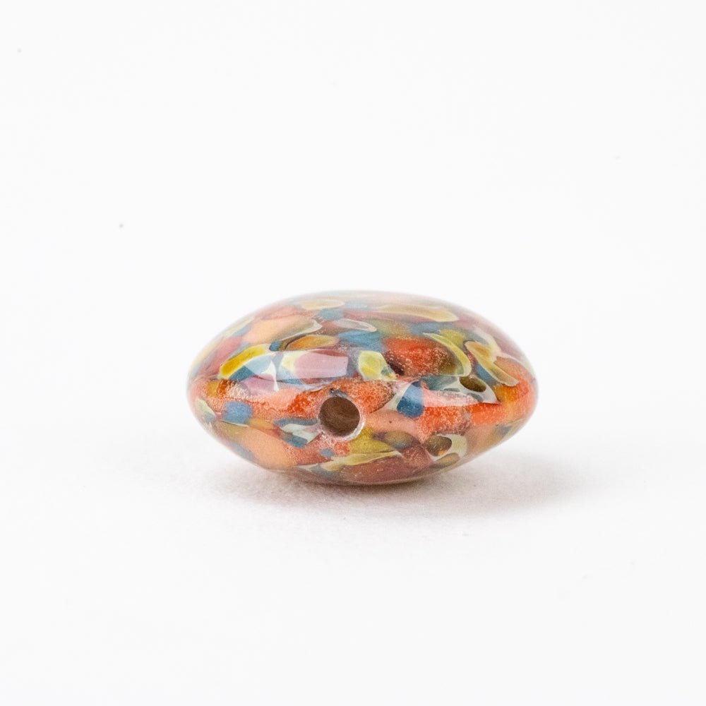 Coin Beads - Exotic - Small - Bird of Paradise - Premium Glass Beads - Unicorne Beads