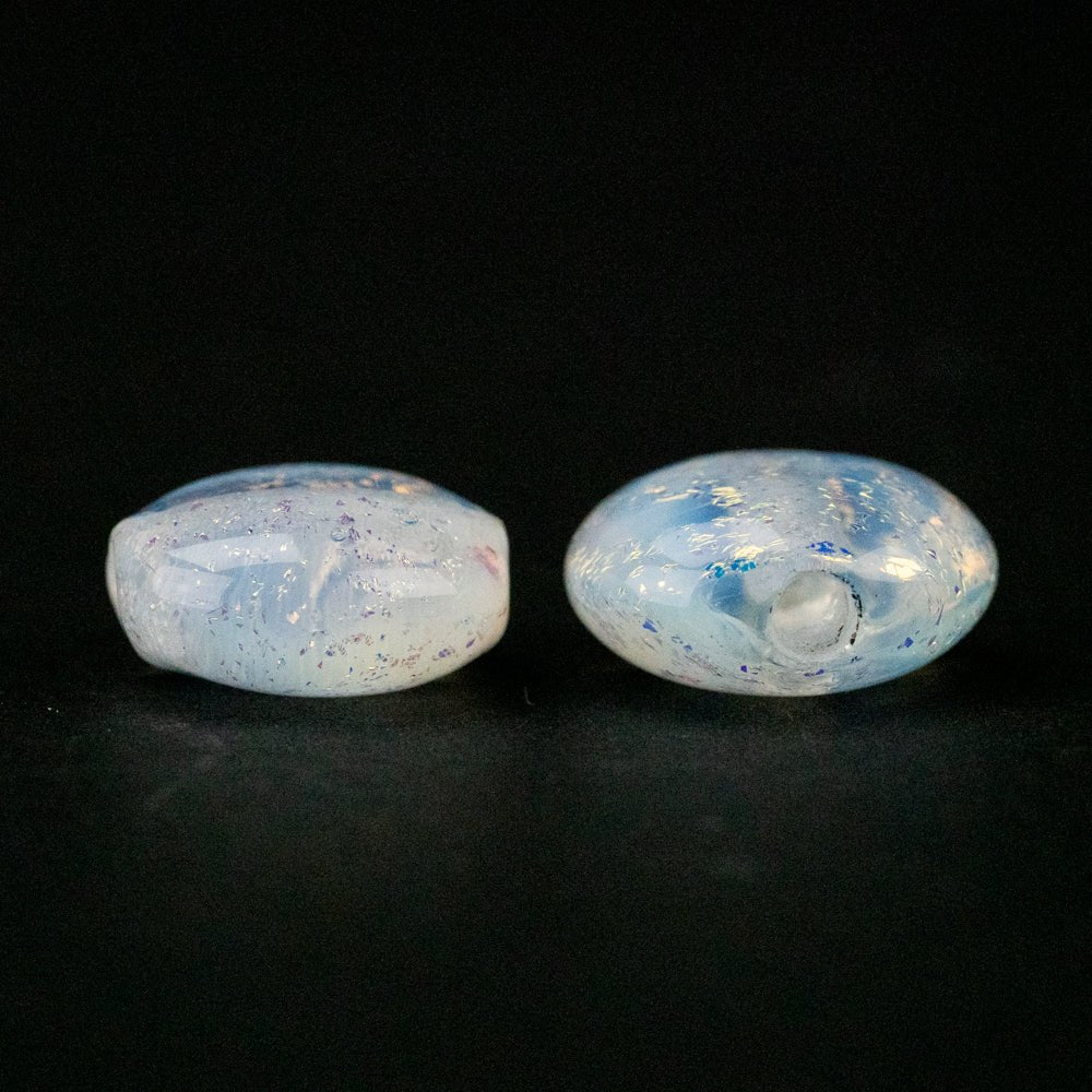 Coin Beads - Exotic - Small - Ghost - Premium Glass Beads - Unicorne Beads