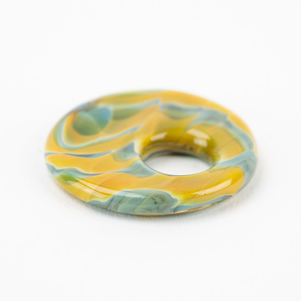 Halo Disk - Large - Aurora Sands - Premium Glass Beads - Unicorne Beads