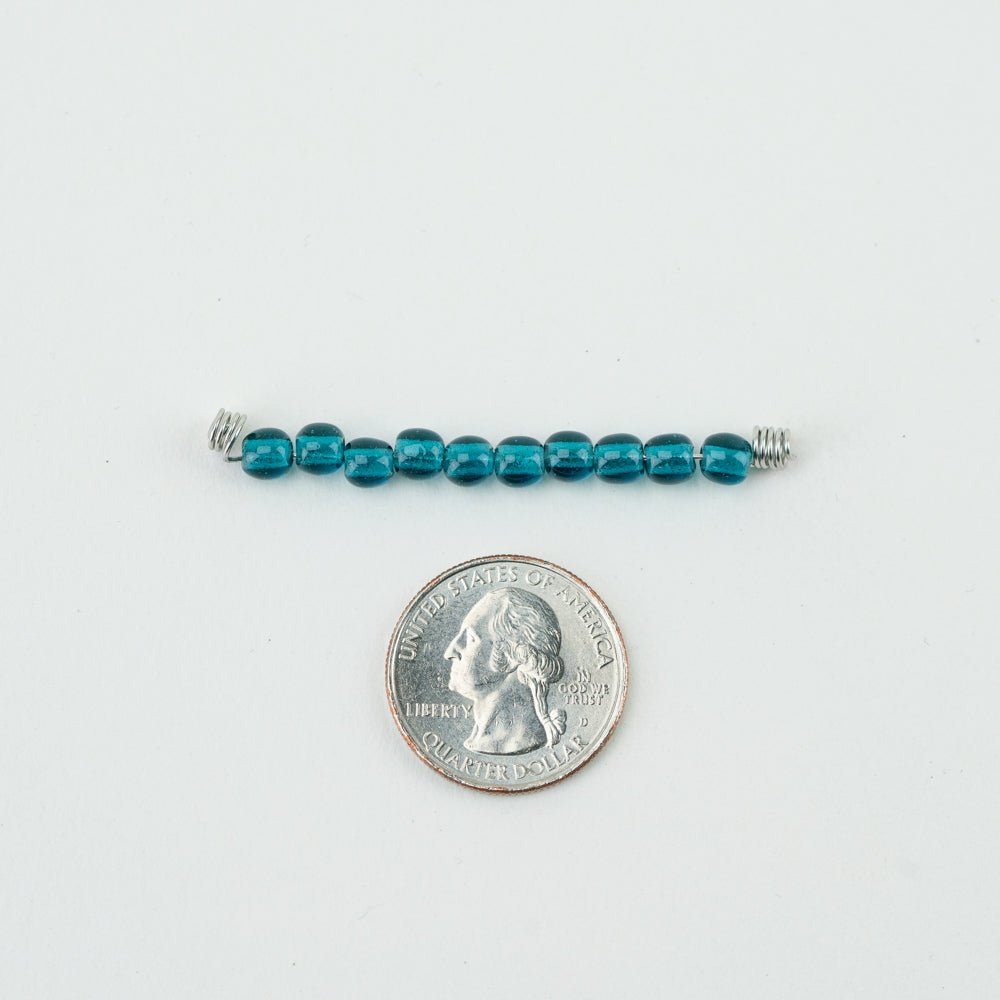 Round Bead - SM - Atlantis Dream - Handmade Glass Beads - Unicorne Beads