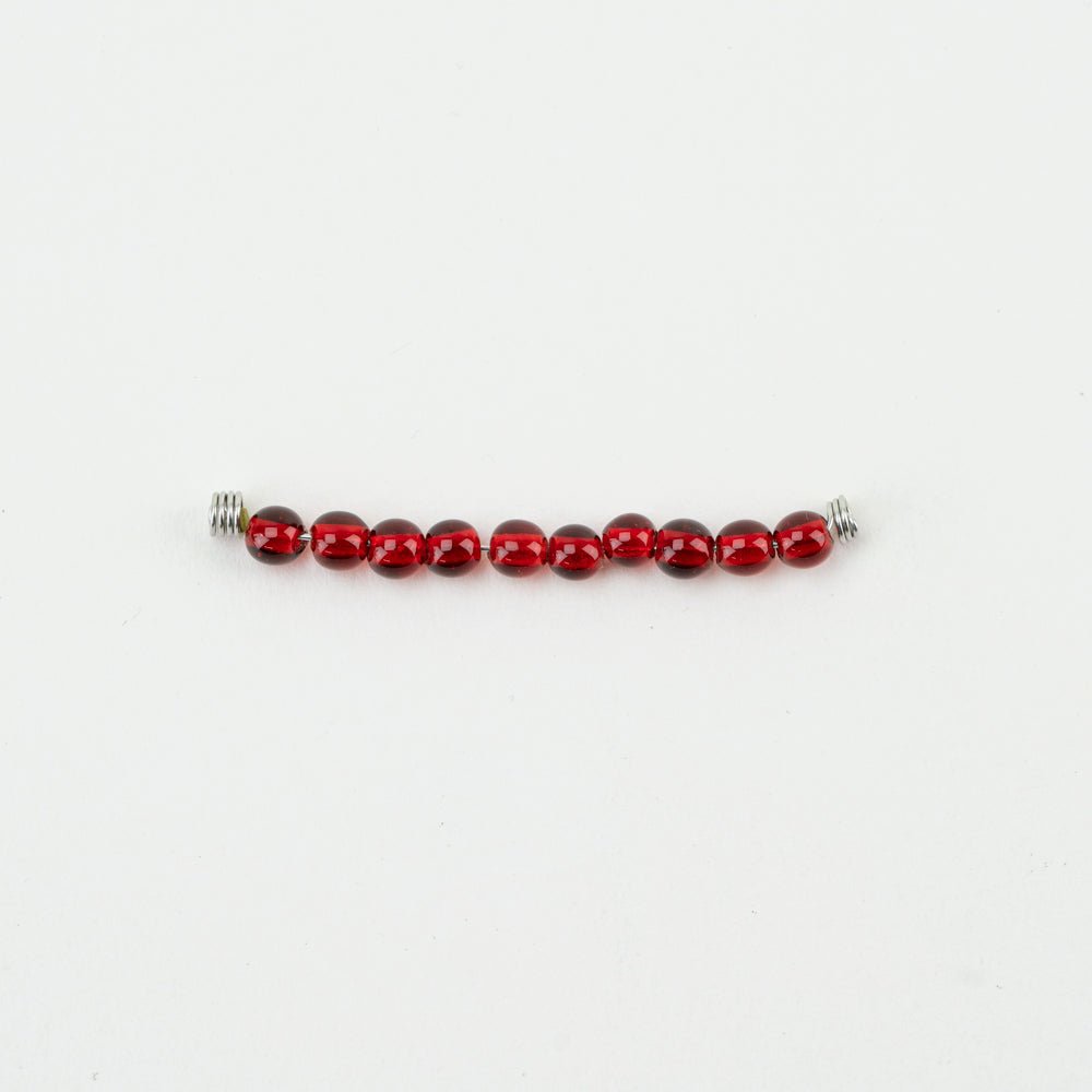 Round Bead - SM - Blood Moon - Handmade Glass Beads - Unicorne Beads