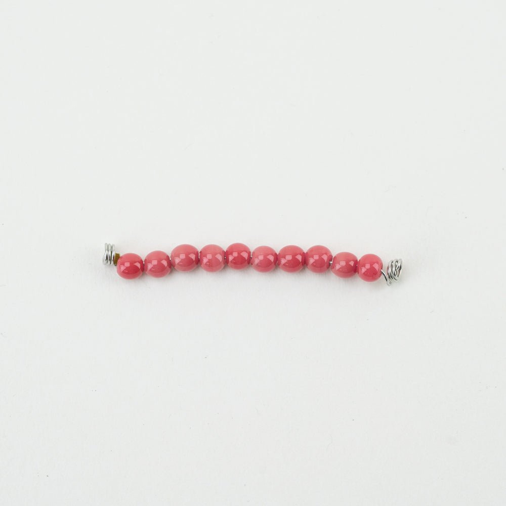 Round Bead - SM - Desert Rose - Handmade Glass Beads - Unicorne Beads