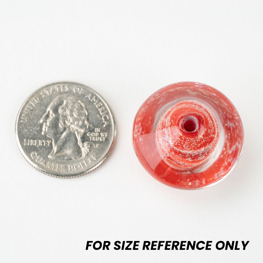 Spinner - Ghost - Handmade Glass Beads - Unicorne Beads