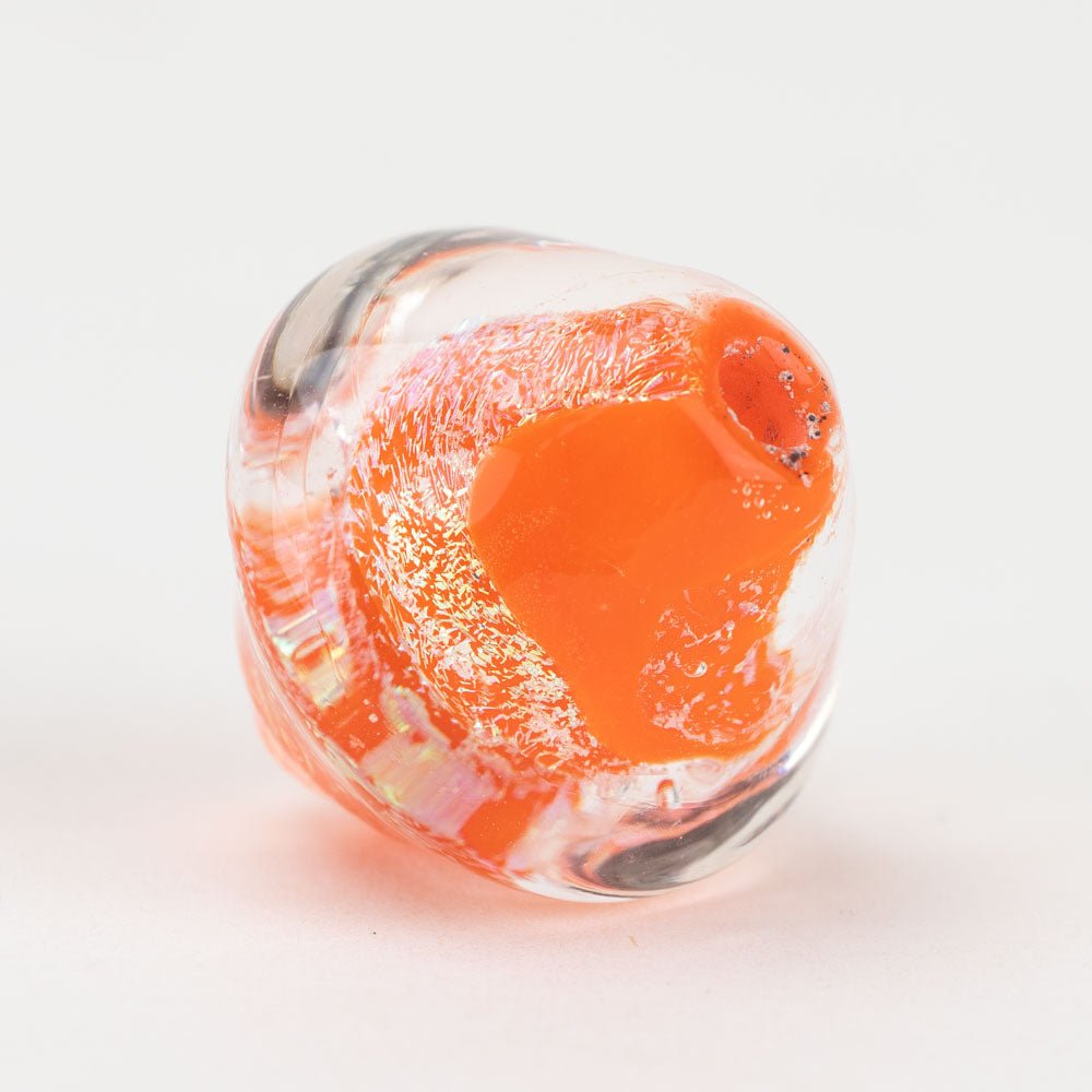 Spinner - Goldfish - Handmade Glass Beads - Unicorne Beads