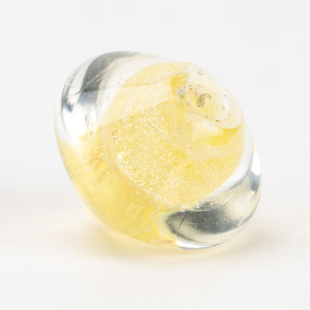 Spinner - Lemonade - Handmade Glass Beads - Unicorne Beads