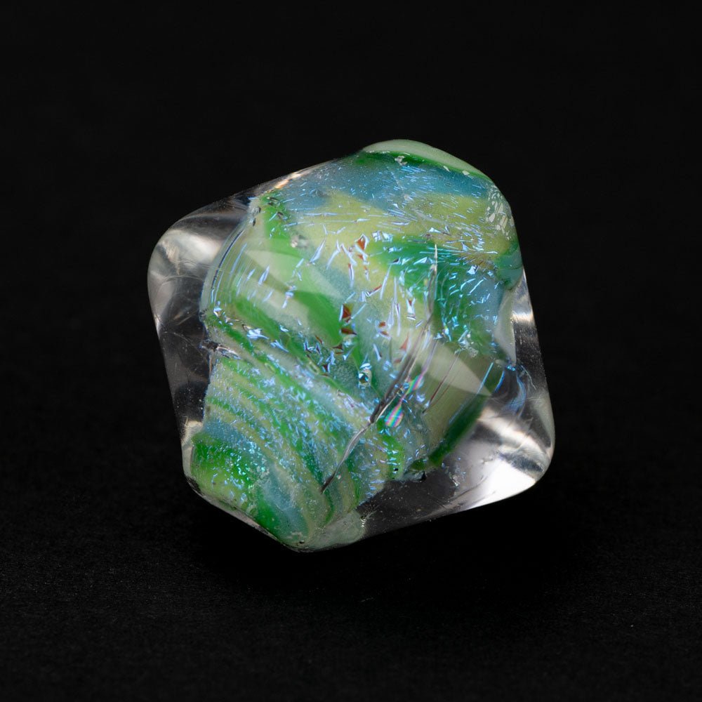 Spinner - Lime Sherbet - Handmade Glass Beads - Unicorne Beads