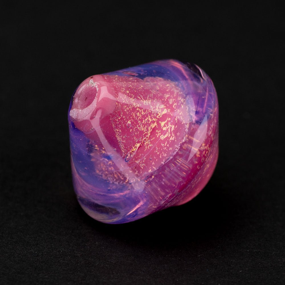 Spinner - Pink Fairy - Handmade Glass Beads - Unicorne Beads