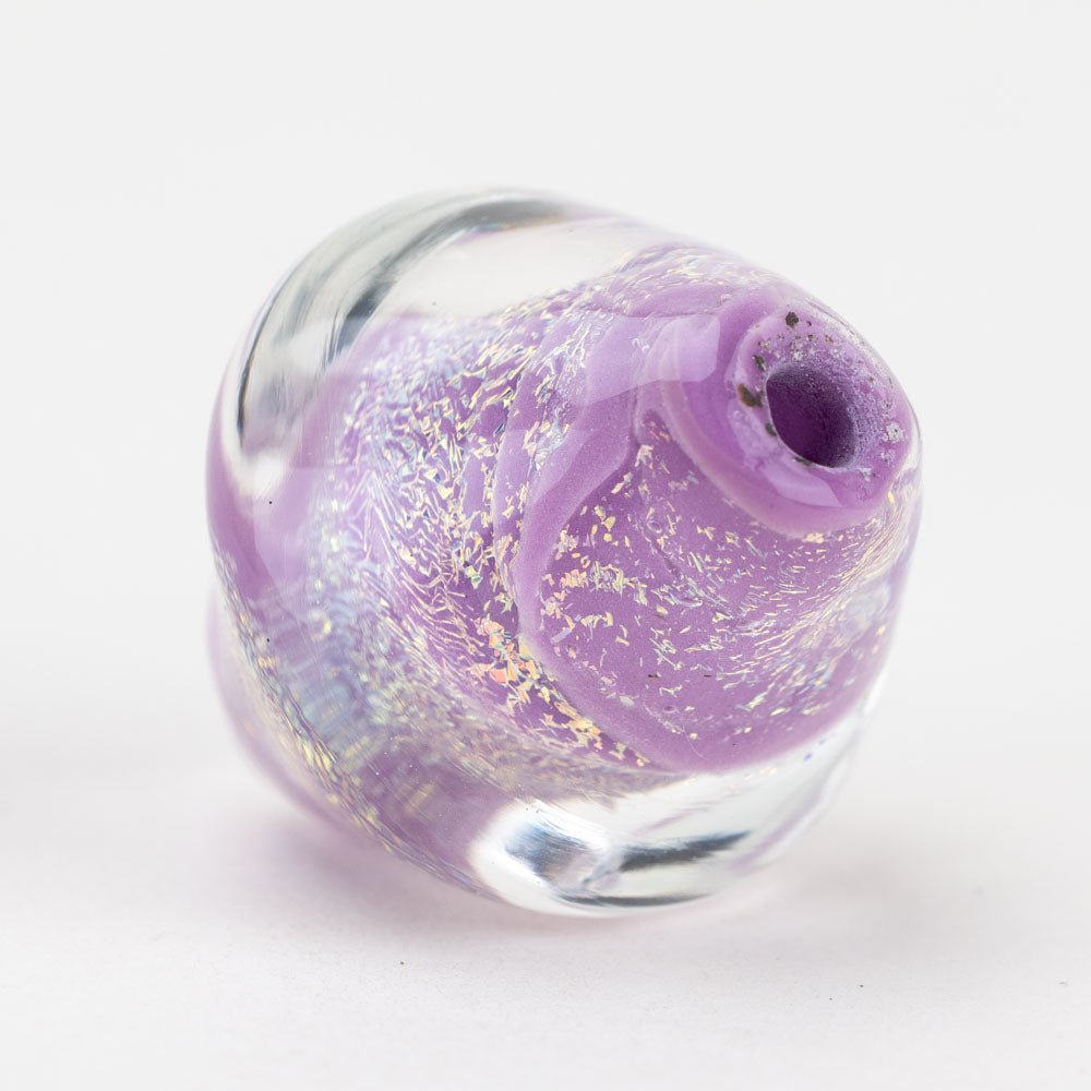 Spinner - Purple Fairy - Handmade Glass Beads - Unicorne Beads