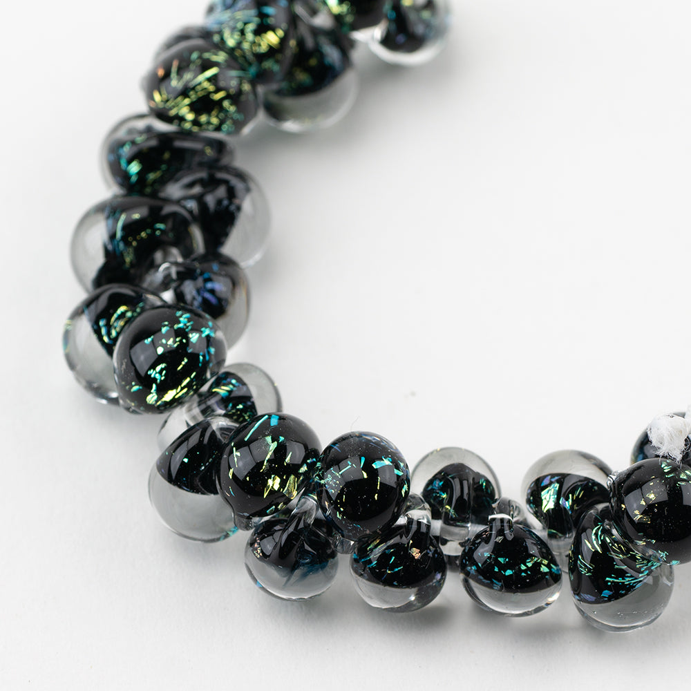 Teardrop Beads - Glitter - Equinox