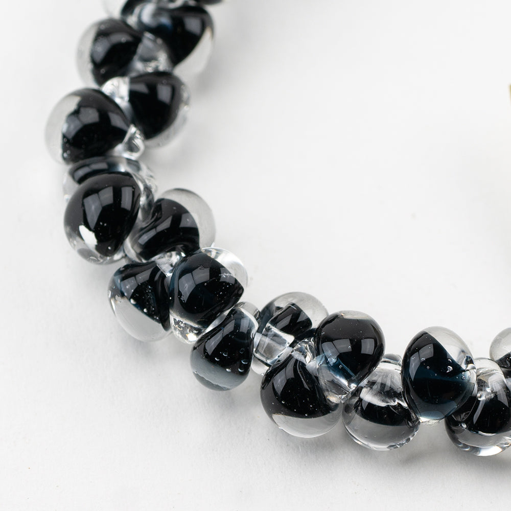 Teardrop Beads - Mini - Black Sea