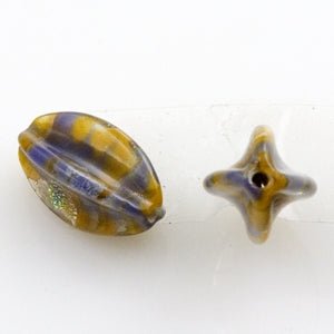 Cactus Beads - Tropical Oasis - Handmade Glass Beads - Unicorne Beads