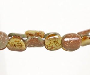 Duplex Beads - Sun Kissed - Handmade Glass Beads - Unicorne Beads