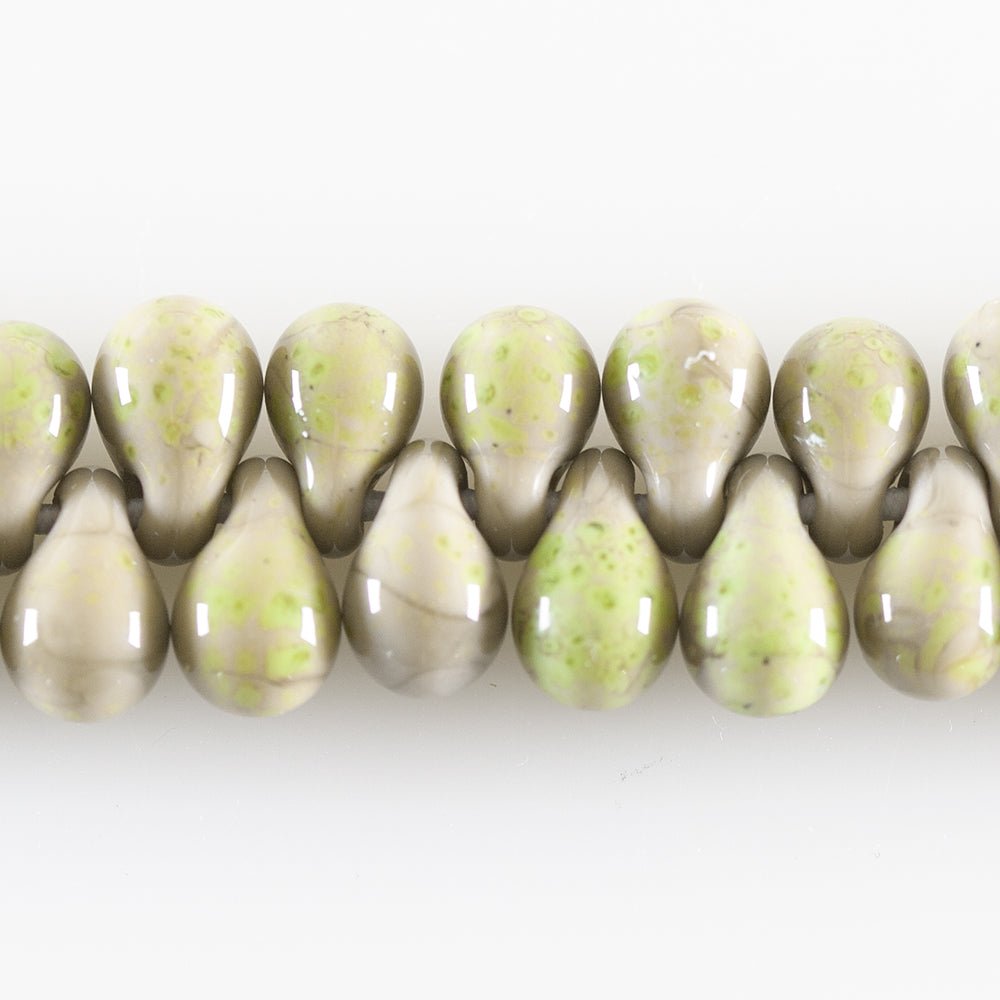 Pebble Beads - Moss Definitely - Premium Glass Beads - Unicorne Beads
