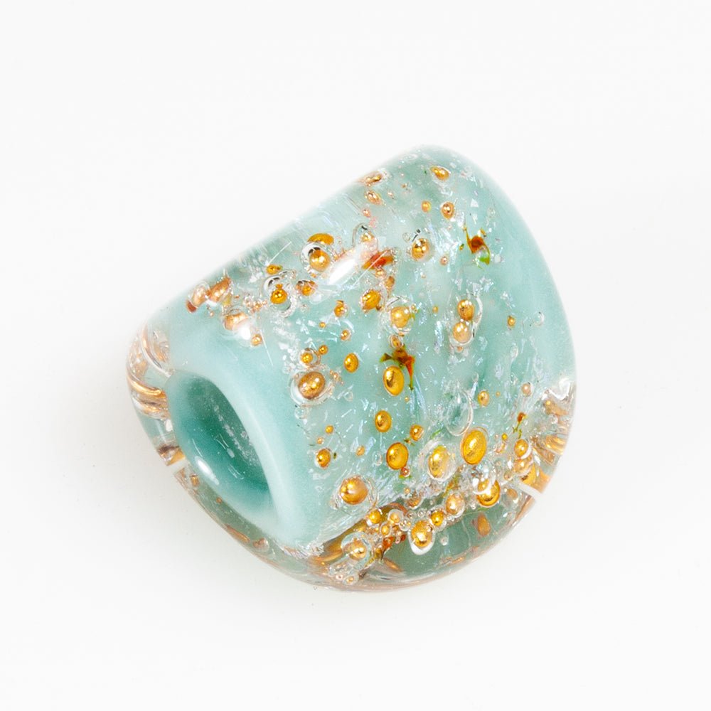 Prism Bead - Copper Series - Corina - Handmade Glass Beads - Unicorne Beads