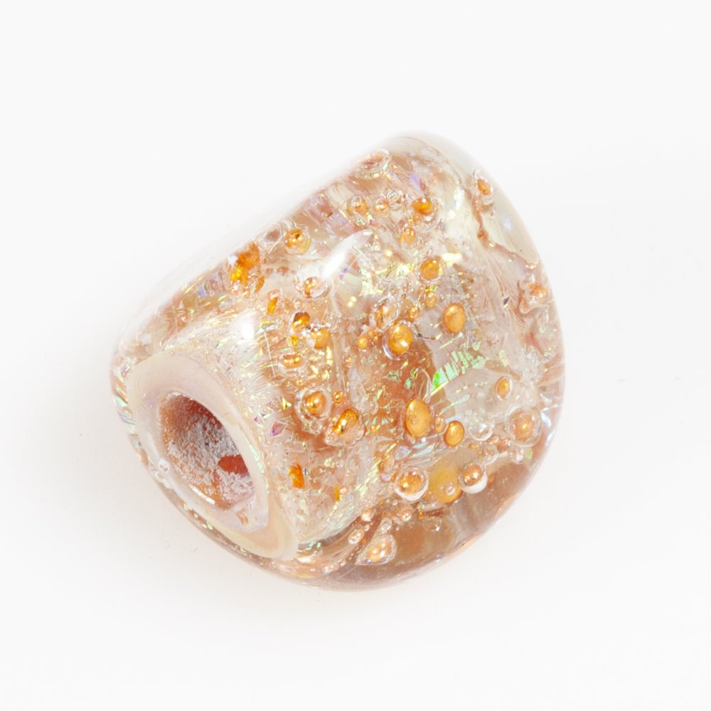 Prism Bead - Copper Series - Tatiana - Handmade Glass Beads - Unicorne Beads