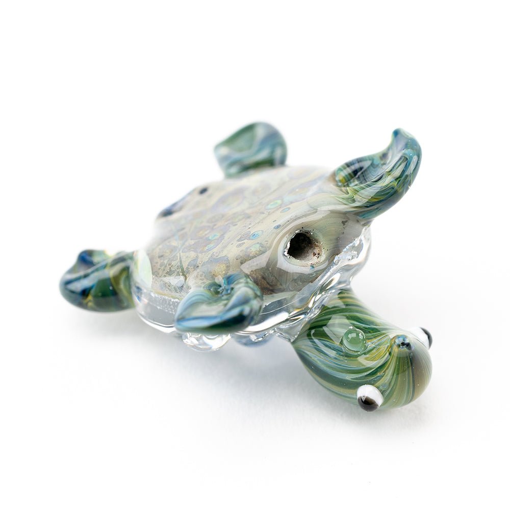 Sea Turtle - Reflection - Handmade Glass Beads - Unicorne Beads