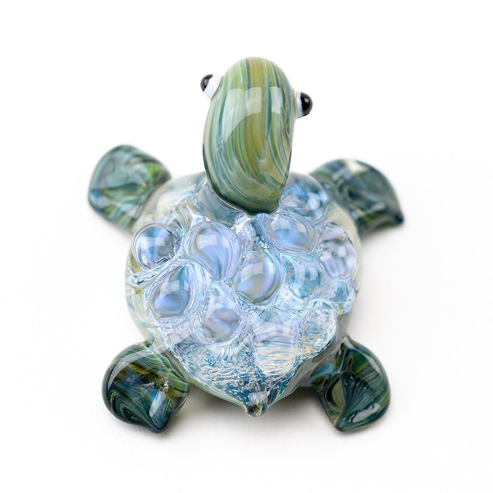 Sea Turtle - Reflection - Handmade Glass Beads - Unicorne Beads