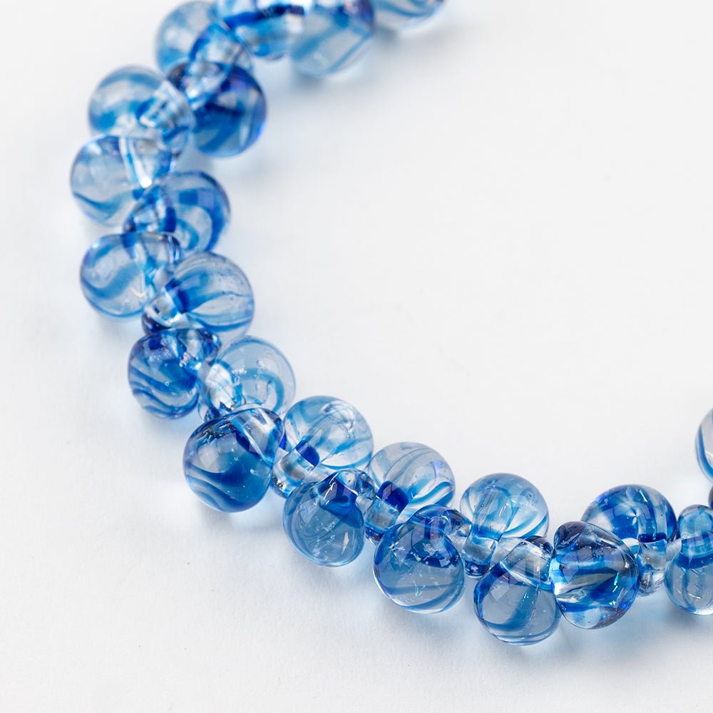 Teardrop Beads - Mini - Muse - Handmade Glass Beads - Unicorne Beads