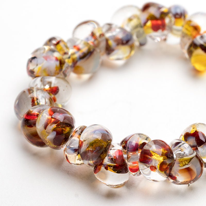 Teardrop Beads - Old Fashion - Handmade Glass Beads - Unicorne Beads