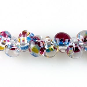 Teardrop - Exotic Series - San Paolo - Handmade Glass Beads - Unicorne Beads