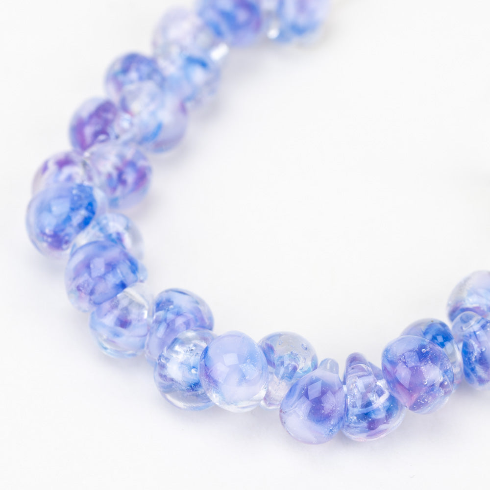 Teardrop Beads - Lilac Lavender