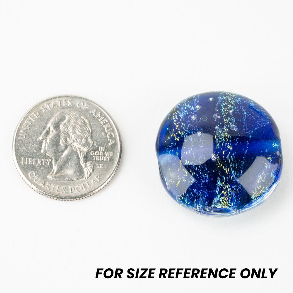 Coin Beads - Exotic - Large - Ghost