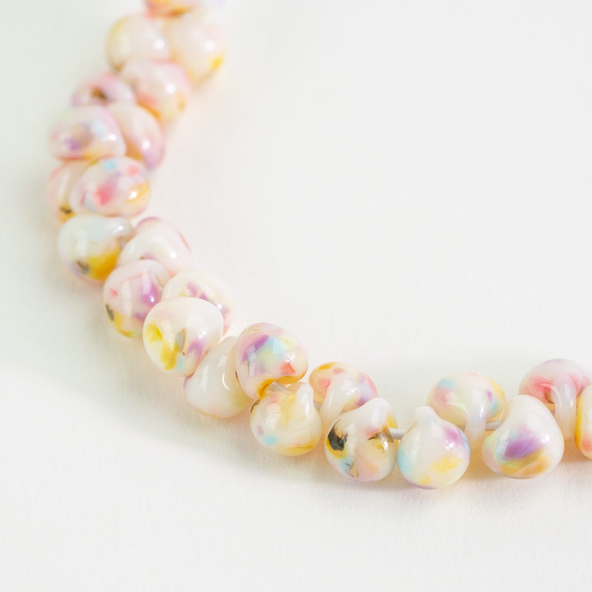 Teardrop Glass Beads - Watercolor Dream - Premium Glass Beads - Unicorne Beads