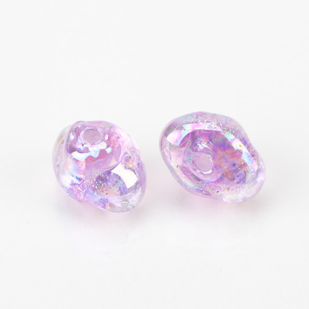 Cloud Beads - Twinkle Lavender (2 beads)