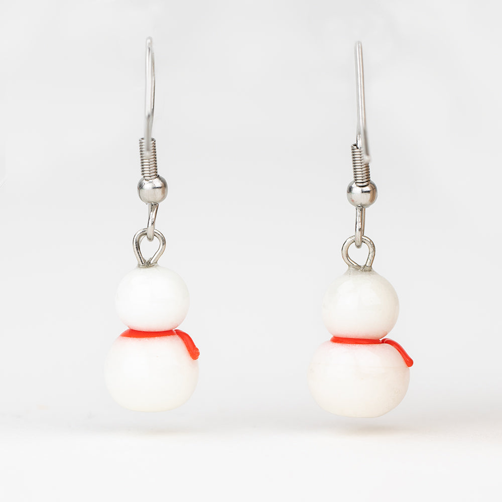 Holiday Earrings - Snowmen