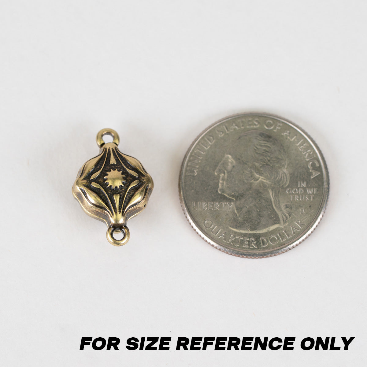 TierraCast Antique Brass Magnetic Clasp Set - Starburst
