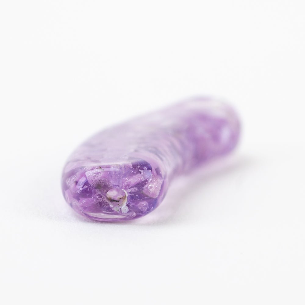 Banana Beads - Sleeping Beauty (2 beads) - Handmade Glass Beads - Unicorne Beads