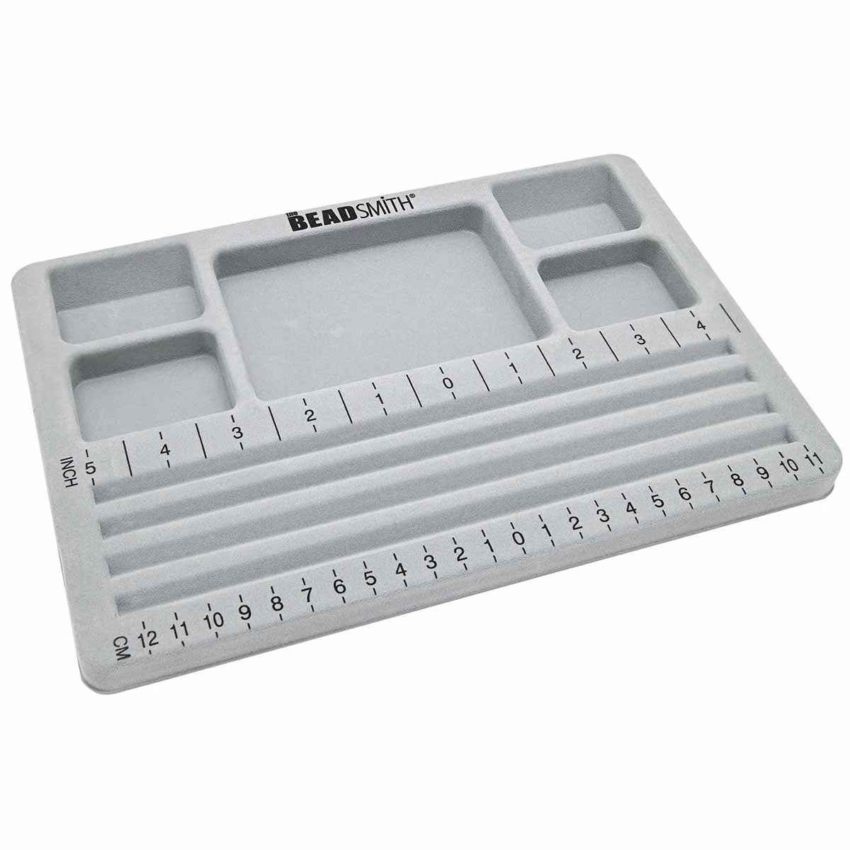 Straight channel bead board used for jewelry layout