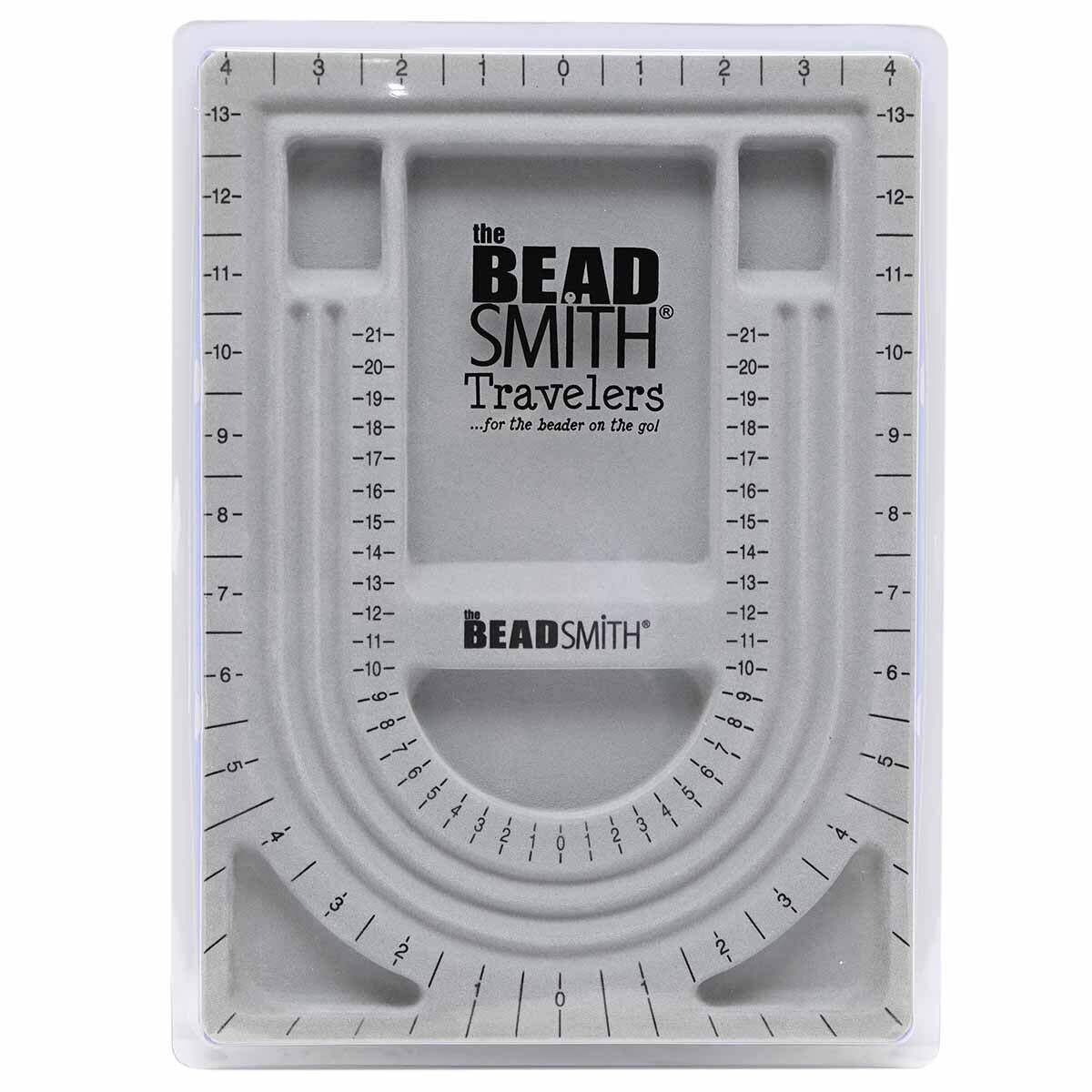 Beadsmith 28 Inch U Channel Bead Board with Removable Cover - Premium Glass Beads - Unicorne Beads