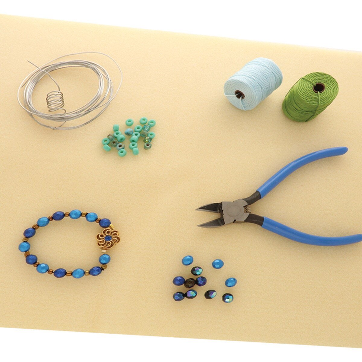 Beadsmith Basic Elements Crafter Mat Set: 11x14 in. Bead Mat & 11x14 in. Silicone Craft Mat - Premium Glass Beads - Unicorne Beads