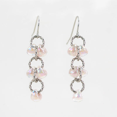 Blush Pink DIY jewelry kit designed by Krystal Wick with curated glass beads