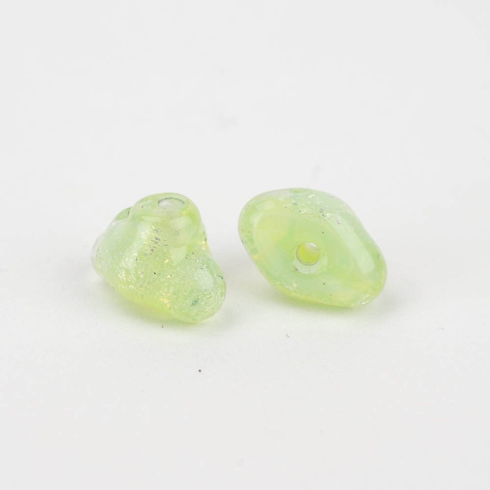 Cloud Beads - Pixie Dust (2 Beads) - Handmade Glass Beads - Unicorne Beads