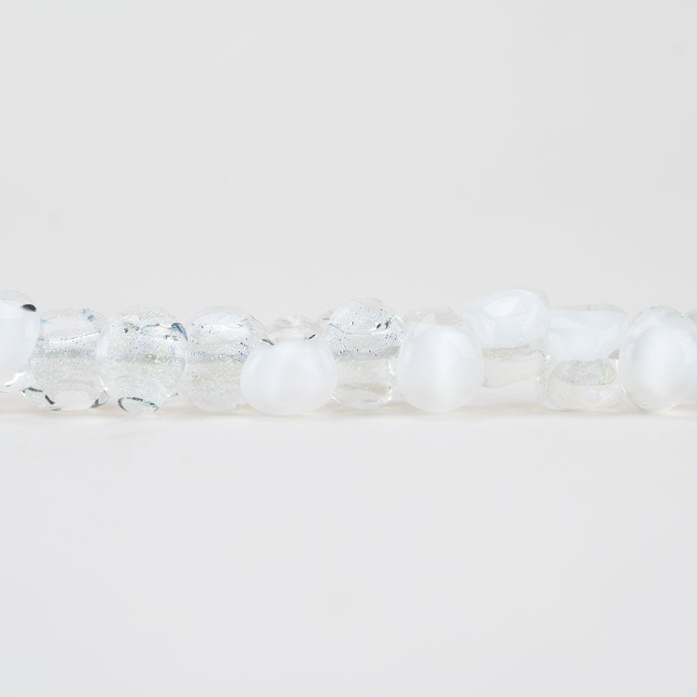 Duplex Beads - Ghost - Handmade Glass Beads - Unicorne Beads