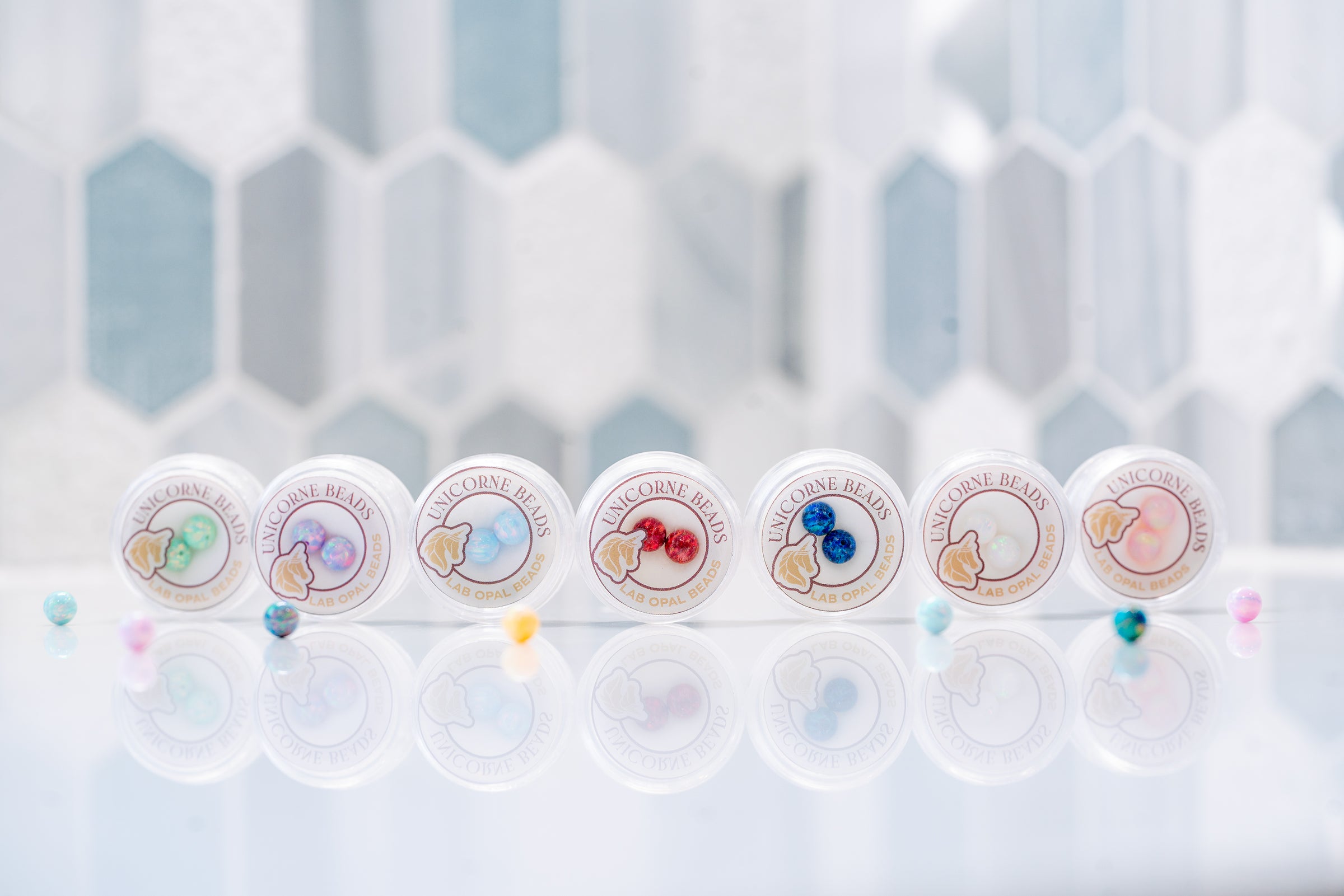 Lab Opal Beads