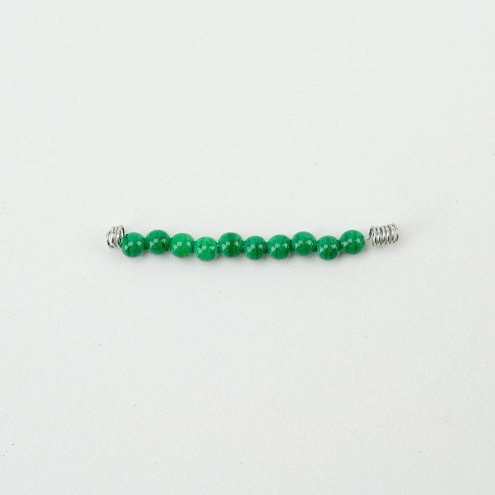 Round Bead - SM - Enchanted Ivy - Handmade Glass Beads - Unicorne Beads