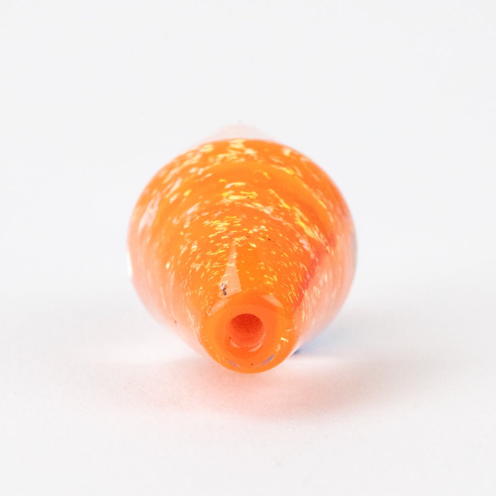 Slim Bicone - SM - Goldfish - Handmade Glass Beads - Unicorne Beads