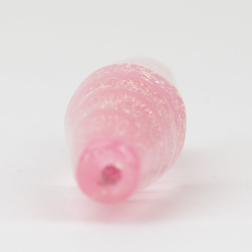 Slim Bicone - SM - Pink Fairy - Handmade Glass Beads - Unicorne Beads