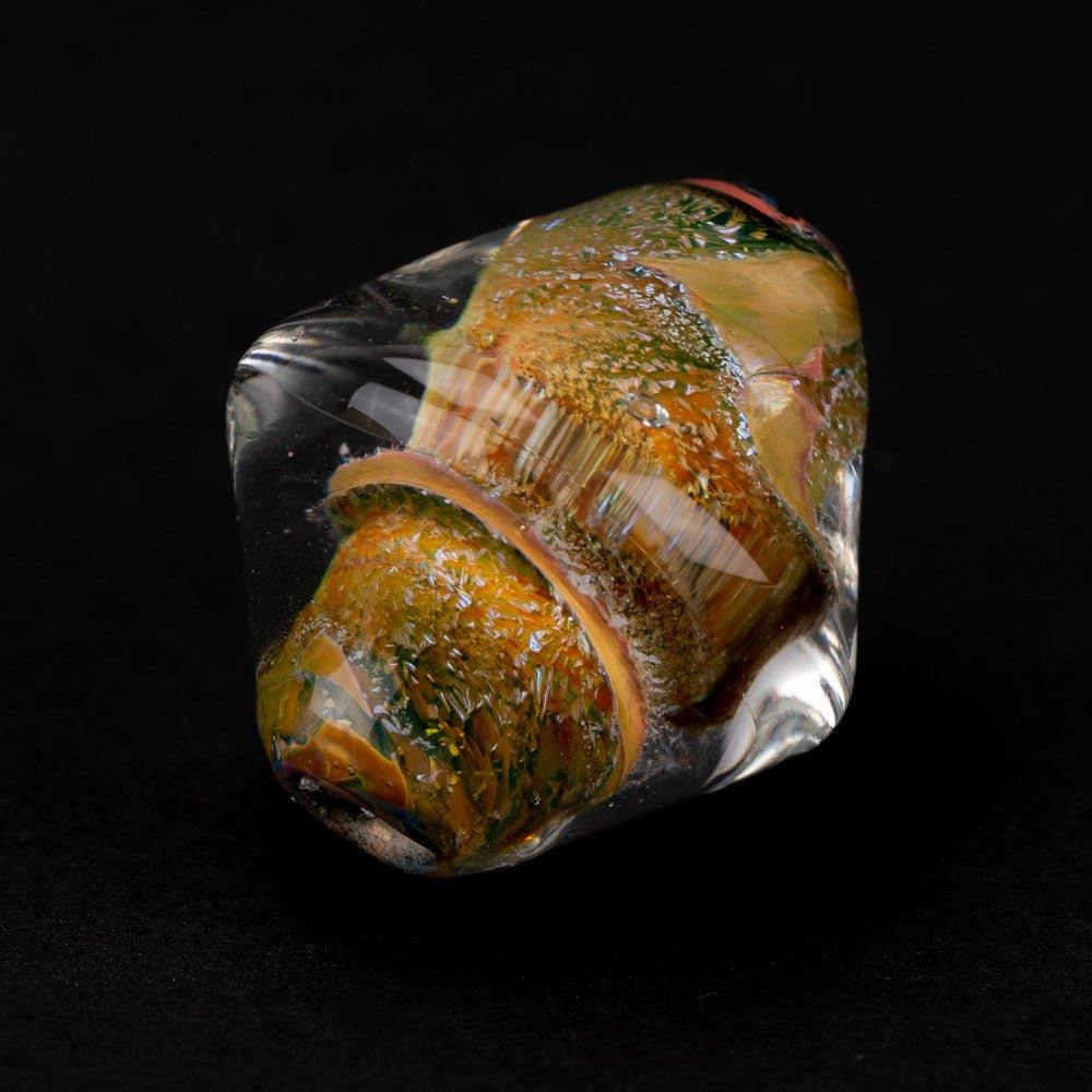 Spinner - Forest - Handmade Glass Beads - Unicorne Beads