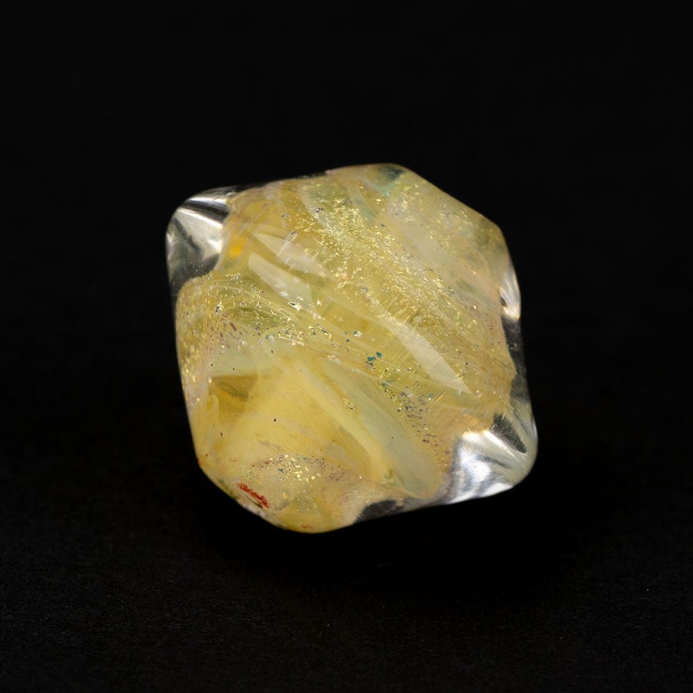 Spinner - Lemonade - Handmade Glass Beads - Unicorne Beads