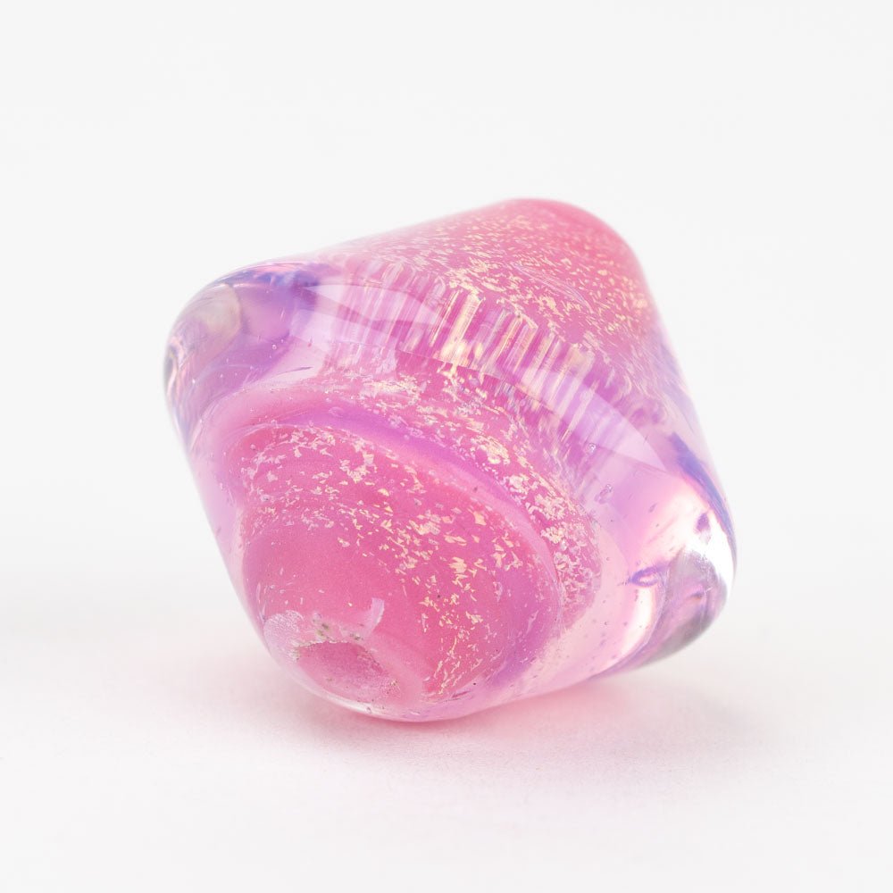 Spinner - Pink Fairy - Handmade Glass Beads - Unicorne Beads