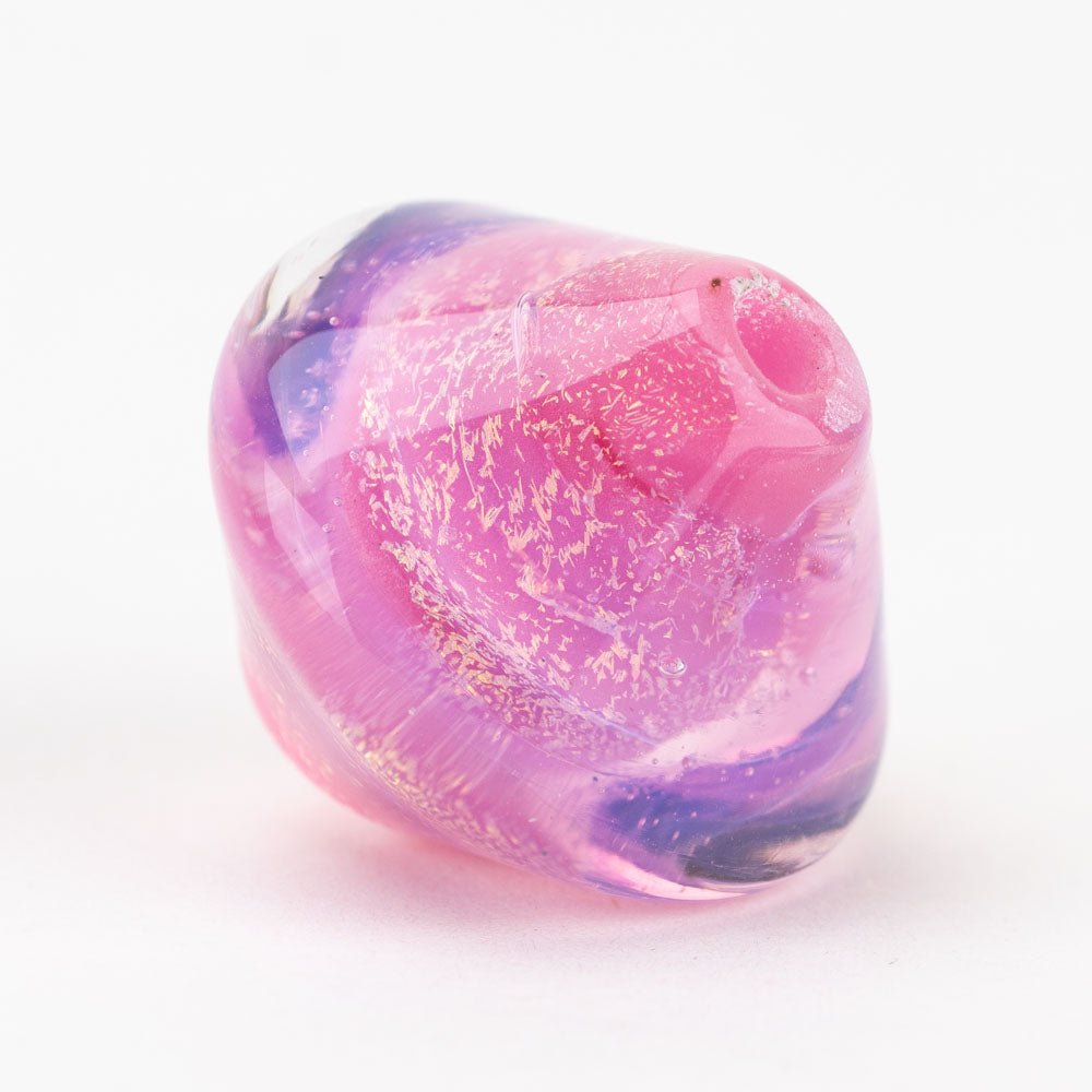 Spinner - Pink Fairy - Handmade Glass Beads - Unicorne Beads