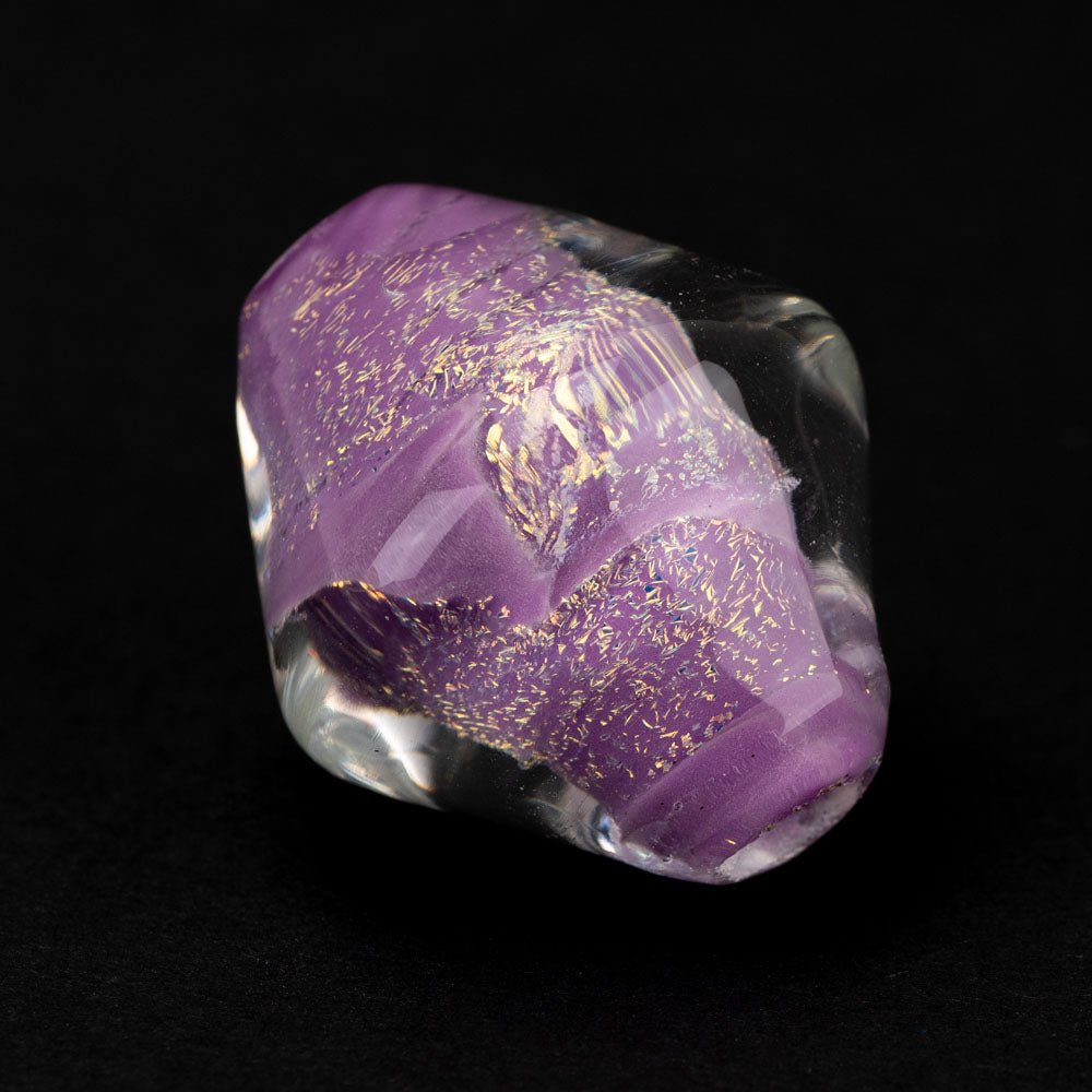 Spinner - Purple Fairy - Handmade Glass Beads - Unicorne Beads