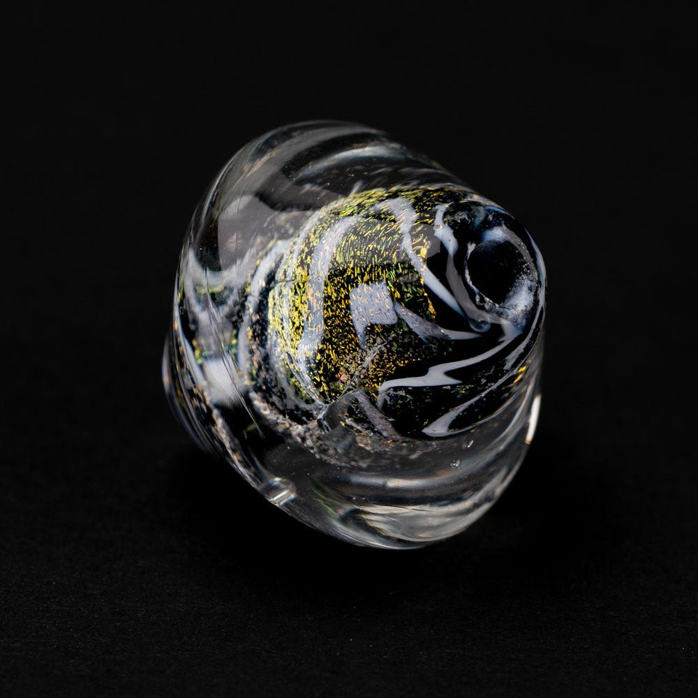 Spinner - Zebra - Handmade Glass Beads - Unicorne Beads