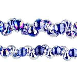 Teardrop Grouping - Circus Bubbles (2 Strands) - Handmade Glass Beads - Unicorne Beads