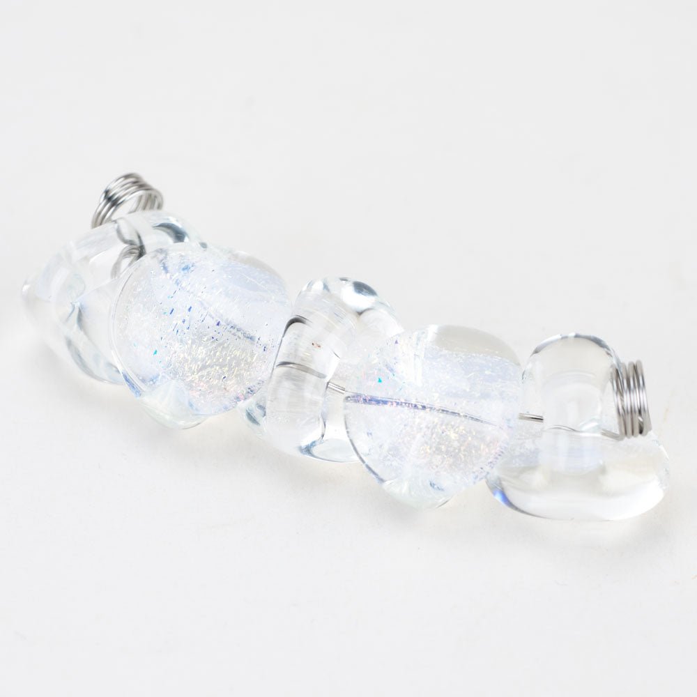 Teardrop - Jumbo - Ghost - Handmade Glass Beads - Unicorne Beads